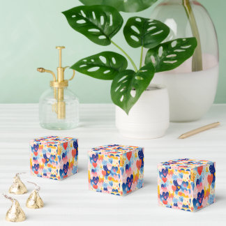 Corações Coloridos Geschenkschachtel