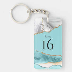 Coragate geode Hotel Resort Lodge Banner DIY Gold Schlüsselanhänger