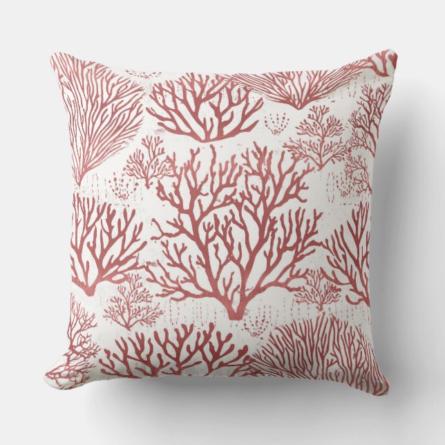 Coral Accent Pillow Kissen (Vorderseite)