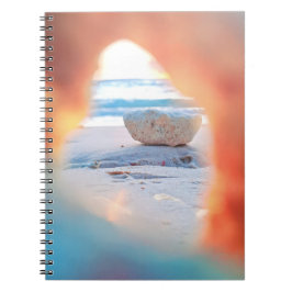 Coral Beach View Notebook Notizblock