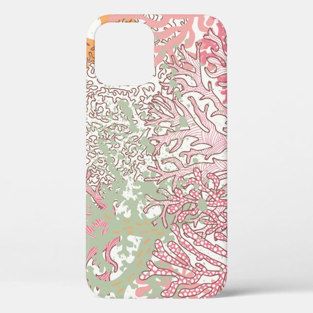 Coral Beauty: Underwater Pattern Wonderland. Case-Mate iPhone Hülle (Rückseite)