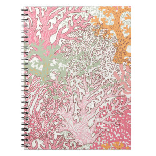 Coral Beauty: Underwater Pattern Wonderland. Notizblock