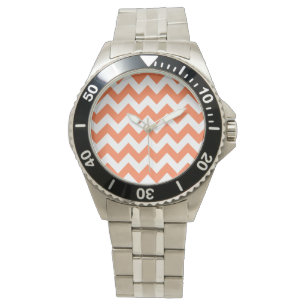 Coral Bold Zickzack Armbanduhr