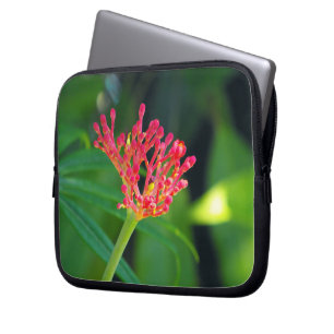 Coral Bush in Blüte Laptopschutzhülle