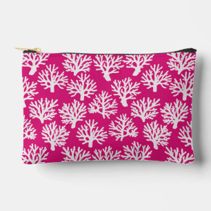 Coral Carry Vibrant Pink Zubehörtasche