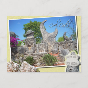 Coral Castle, Homestead, Florida Postkarte