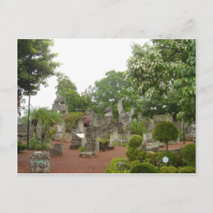 Coral Castle Postkarte