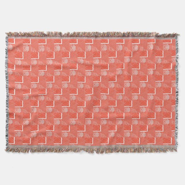 Coral Chic Mod Design Decke (Vorderseite)
