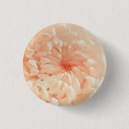 Coral Chrysanthemum Button