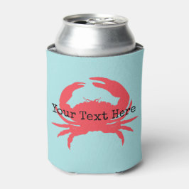 Coral Crab Personalisiert Dose Cooler Dosenkühler