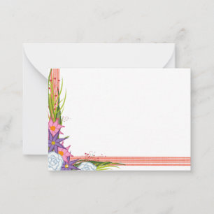 Coral Crush Mini Cards Mitteilungskarte