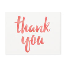 Coral danke Ihnen Postkarten