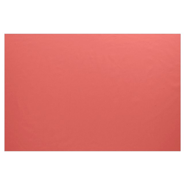 CORAL (eine solide, rötlich-rosa Farbe) ~ Stoff (Fat Quarter (45,7 x 55,9 cm))