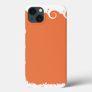 Coral Elegant Modern iPhone 13 Hülle