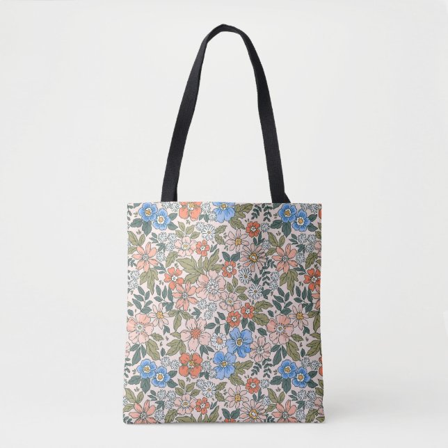 Coral Garden Blume Muster (Vorderseite)