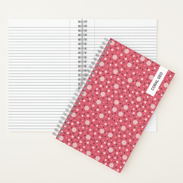 Coral Geo Edition Notizbuch (Innen)
