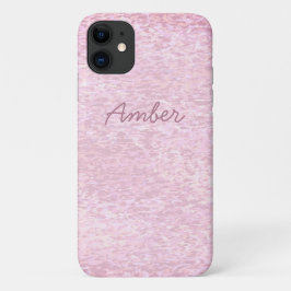 Coral Gray Paint Textured Pattern Personalisiert Case-Mate iPhone Hülle
