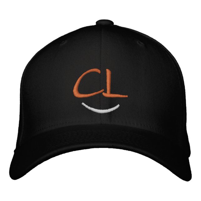 Coral Lago Flexfit Cap Bestickte Baseballkappe (Vorderseite)