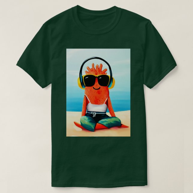 Coral Liebe Summer T-Shirt (Design vorne)