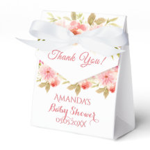 Coral peach dahlia Blume Kinderdusche Danke