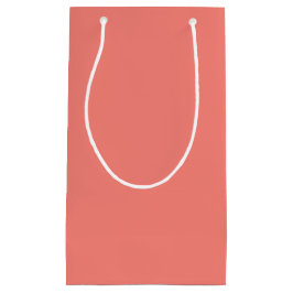 Coral Pink Kleine Geschenktasche Kleine Geschenktüte