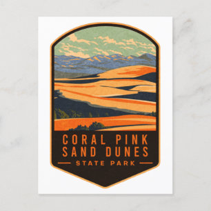 Coral Pink Sand Dunes Staat Park Postkarte