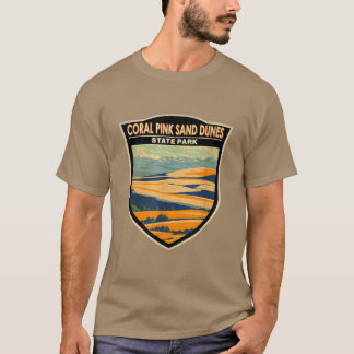 Coral Pink Sand Dunes Staat Park Utah Abzeichen Vi T-Shirt