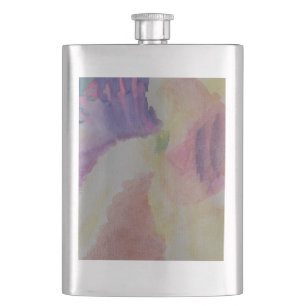 Coral Reef Abstrakt Art Classic Flachmann