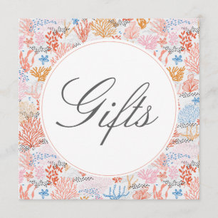 Coral Reef Babyduschkarte Einladung