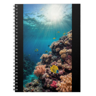 Coral Reef Underwater Notizblock
