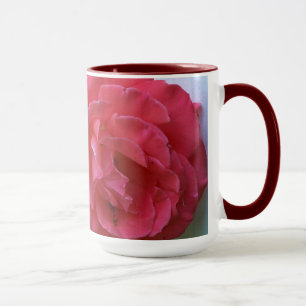 Coral Rose Magenta Kaffee Tasse