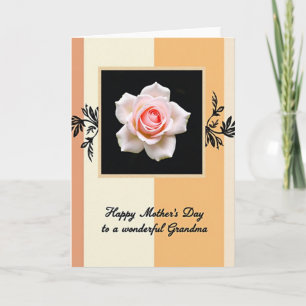 Coral-Rosen-Muttertags-Karte Karte