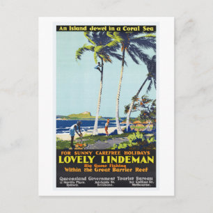 Coral Sea Australia Beach Queensland Postkarte