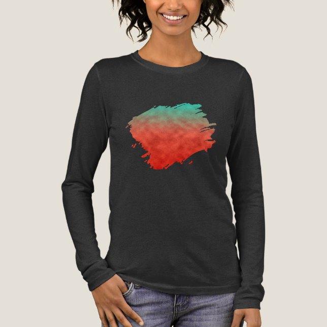 Coral Sky Memory Tri-Blend Shirt (Vorderseite)