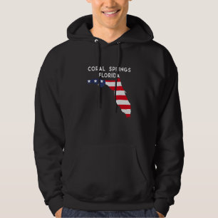 Coral Springs Florida USA Staat America Travel Flo Hoodie