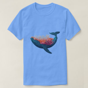 Coral Whale T-Shirt
