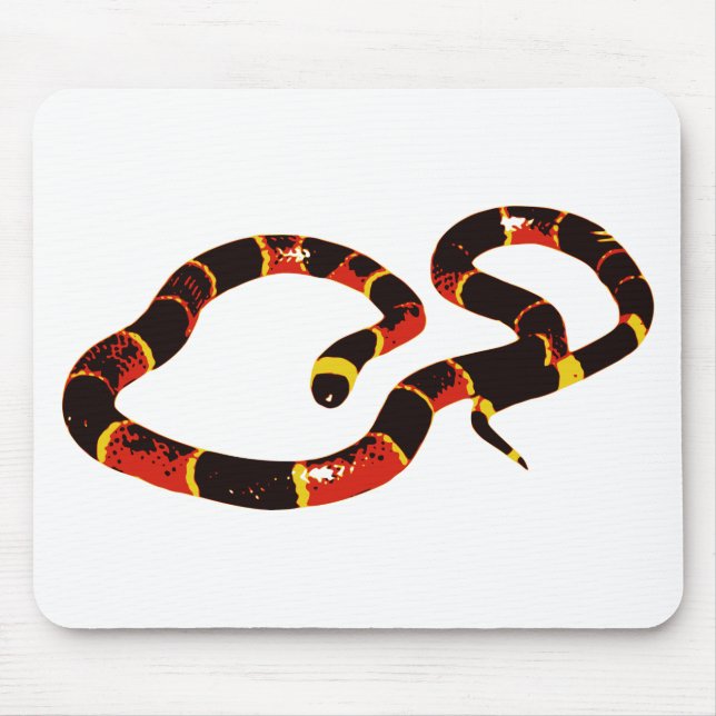 Coralillo Snake Mousepad (Vorne)
