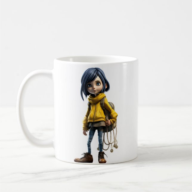 Coraline-Tasse Kaffeetasse (Links)