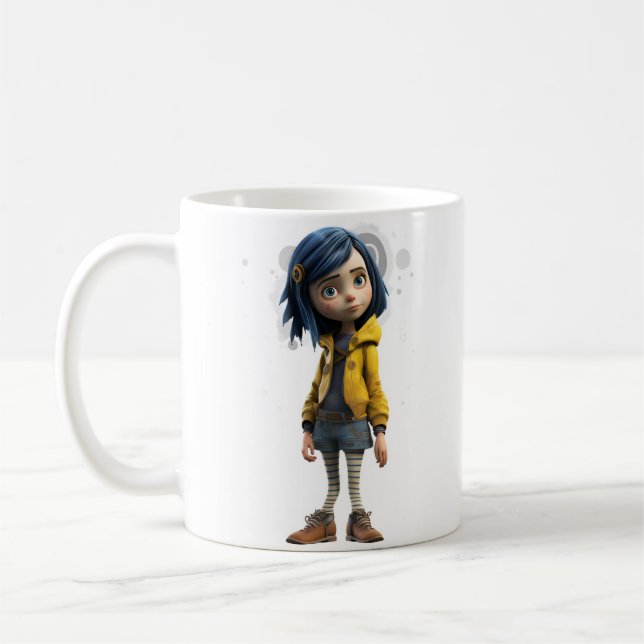 Coraline-Tasse Kaffeetasse (Links)