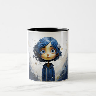 Coraline-Tasse Zweifarbige Tasse