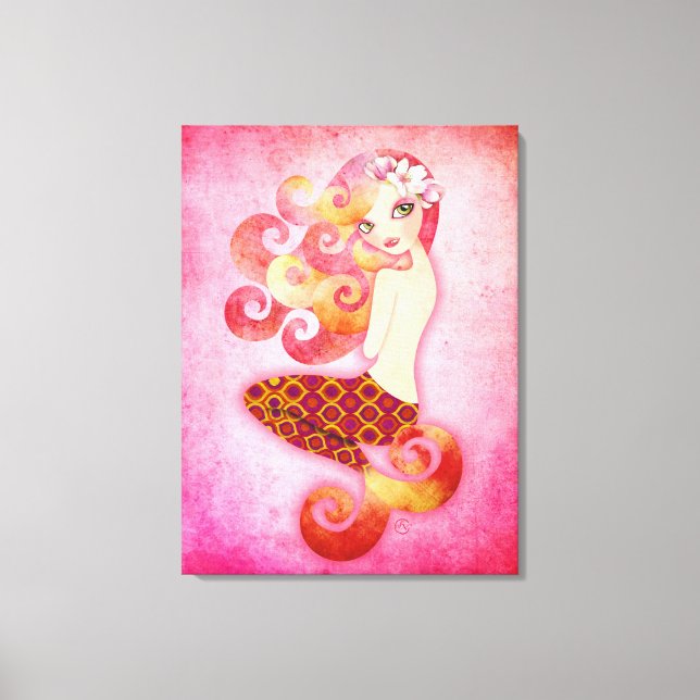 Coraline Wrapped Canvas Stretching Leinwand Kunst, (Vorderseite)