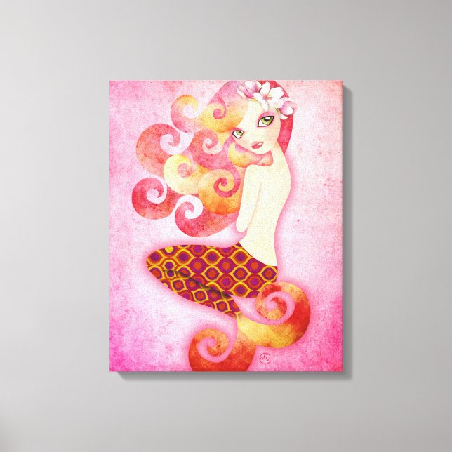 Coraline Wrapped Canvas Stretching Leinwand Kunst, (Vorderseite)