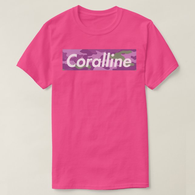 CORALLINE ALGAE LILA GREEN REEF AQUARIUM T-Shirt (Design vorne)