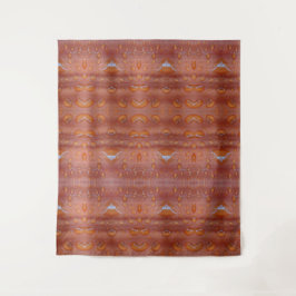 Corals Ikat Too Wandteppich