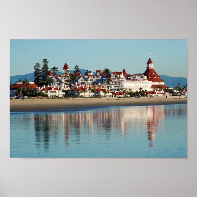 Coranado Beach Poster (Vorne)