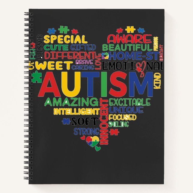  corazon autismo notizbuch (Vorderseite)