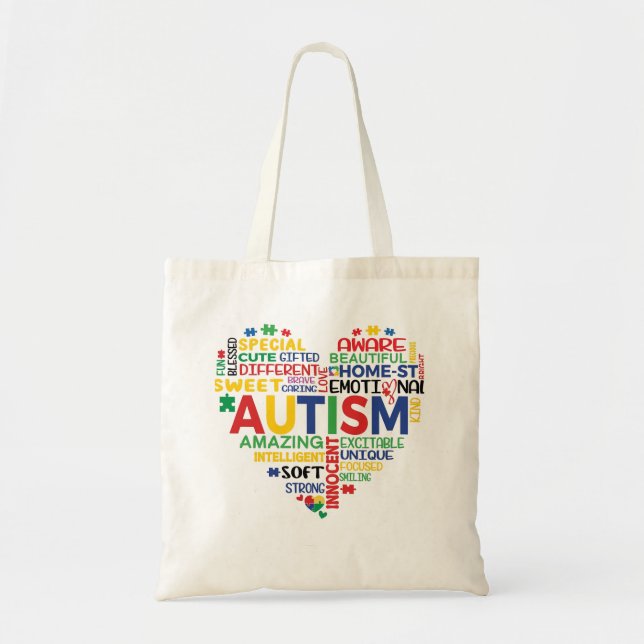  corazon autismo tragetasche (Vorne)