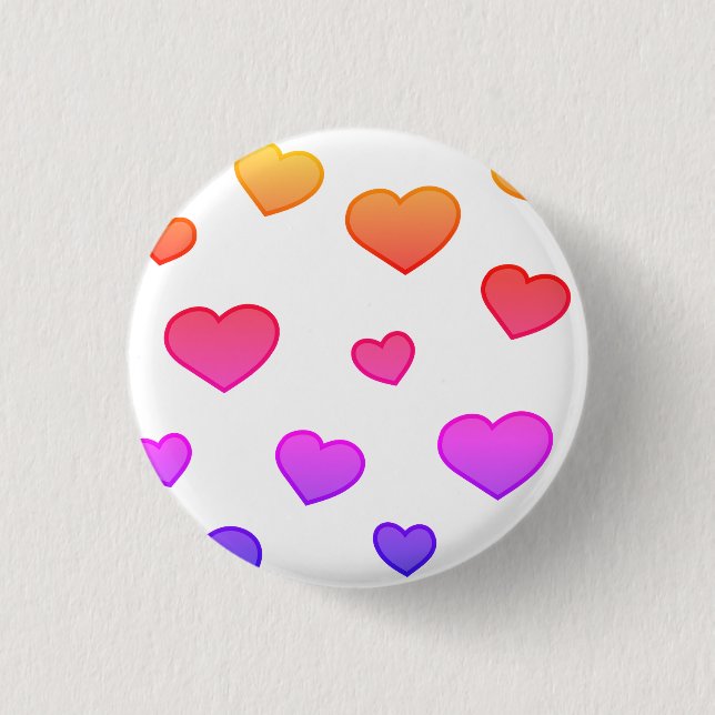Corazón de Corazones Button (Vorderseite)