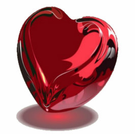 Corazón. Freistehende Fotoskulptur