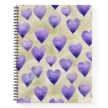 Corazones de Agua y Violeta